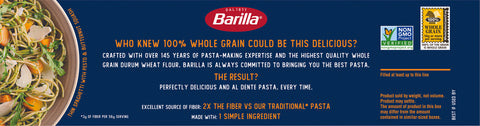 Barilla Whole Grain Thin Spaghetti 16 OZ