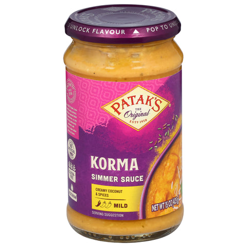 Patak's Korma Mild Curry Paste 15 OZ