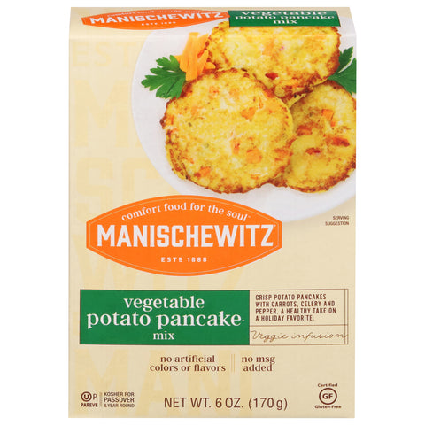 Manischewitz Veggie Potato Pancake Mix 6 OZ