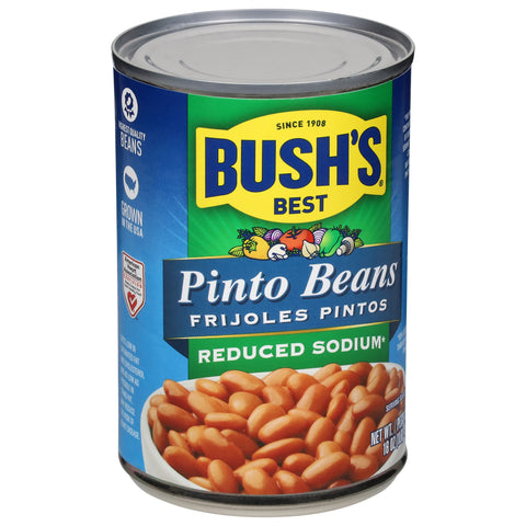 Bush's Beans Reduced Sodium Pinto 16 OZ