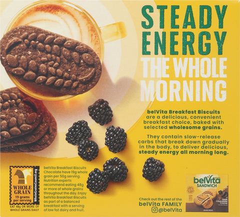 Belvita Breakfast Biscuit Chocolate 8.8 OZ
