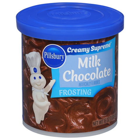 Pillsbury Creamy Supreme Milk Chocolate Frosting 16 OZ