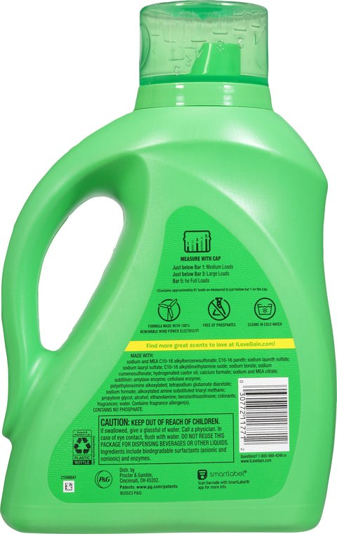 Gain Relax Dewdrop Dream Detergent 88 fl oz