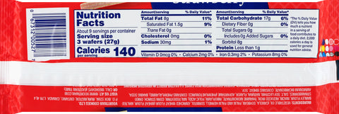 Voortman Bakery Zero Sugar Strawberry Wafers 9 oz