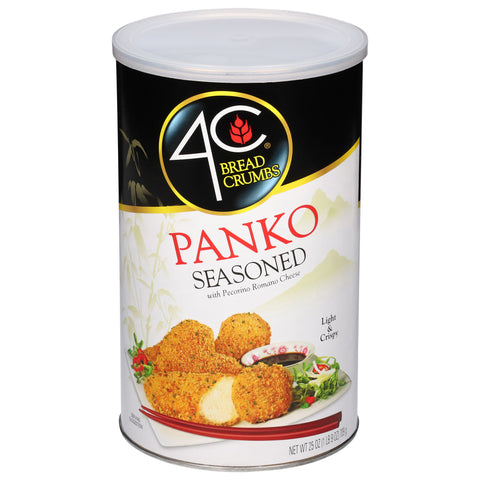 4C Panko Seasoned Bread Crumbs 25 OZ