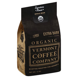 Vermont Coffe Company Organic Extra Dark Whole Bean Coffee - 14 OZ 5 Pack