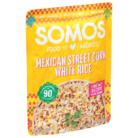 Somos Mexican Street Corn Mexican Street Corn White Rice 8.8 oz