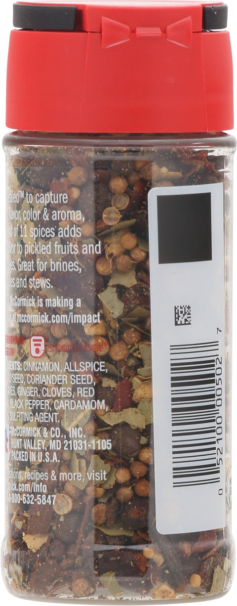 McCormick Spice Pickling Mix - 1.5 OZ 6 Pack