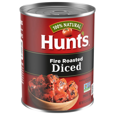 Hunt's Tomatoes Diced Fire Roasted 14.5 OZ