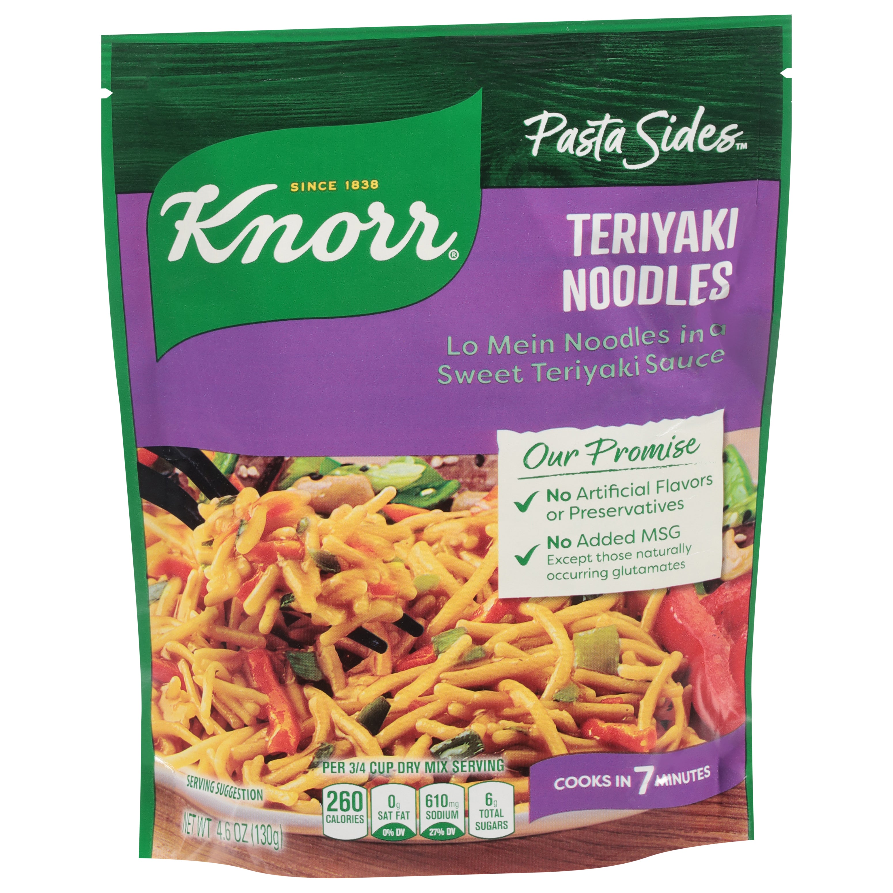 Knorr Asian Side Teriyaki Noodles - 4.6 OZ 8 Pack – StockUpExpress