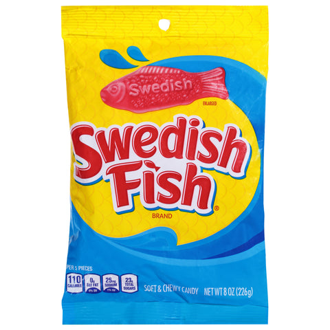 Swedish Fish Candy Gummies 8 OZ