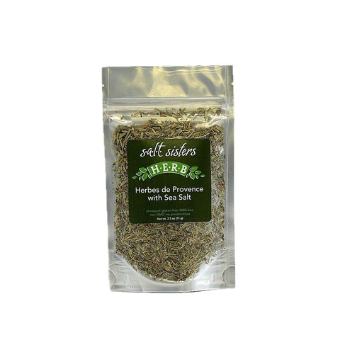 s.a.l.t. sisters Herbes de Provence with Sea Salt - 2.5 OZ 6 Pack