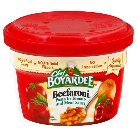 Chef Boyardee Beefaroni Pasta 7.5 OZ