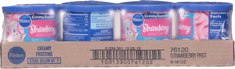 Pillsbury Creamy Supreme Strawberry Frosting 16 OZ