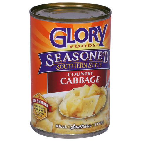 Glory Foods Seasoned Southern Style Country Cabbage 15 OZ