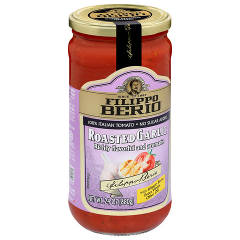 Filippo Berio Roasted Garlic Pasta Sauce 24 OZ