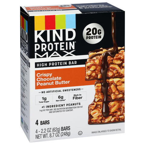 Kind Crispy Chocolate Peanut Butter Protein Bar 4
