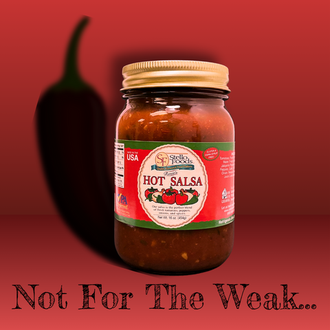 Stello Foods - Rosie's Hot Salsa 16 oz