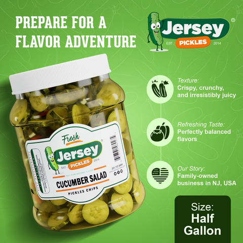 Pickled Cucumber Salad (sweet)