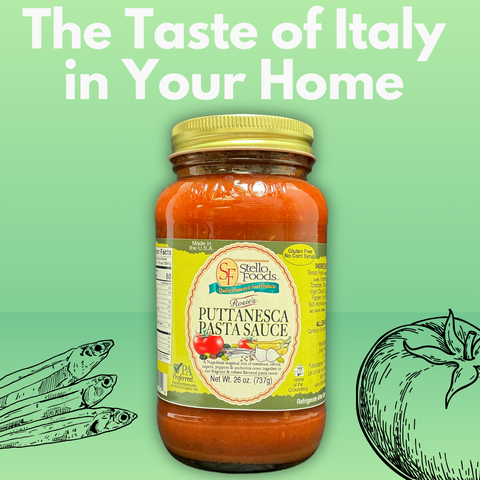 Stello Foods - Rosie's Puttanesca Pasta Sauce 26 oz