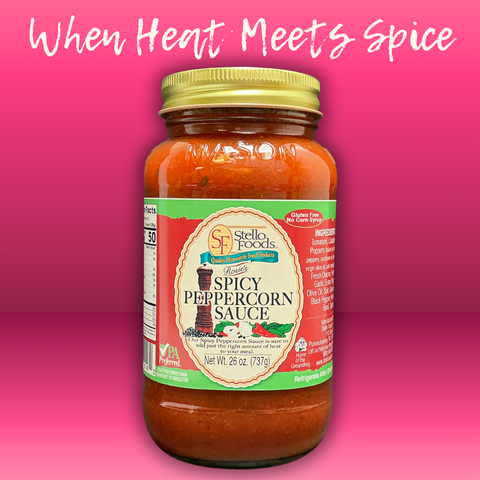 Stello Foods - Rosie's Spicy Peppercorn Pasta Sauce - 26 oz