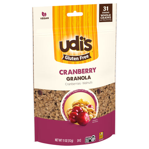 Udi's Gluten Free Cranberry Granola 11 OZ