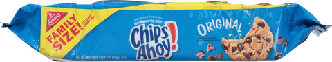 Nabisco Chips Ahoy Original Family Size Chocolate Chip Cookies 18.2 OZ