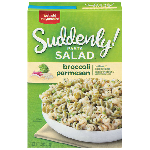 Suddenly! Broccoli Parmesan Pasta Salad 7.5 oz - 12 Pack
