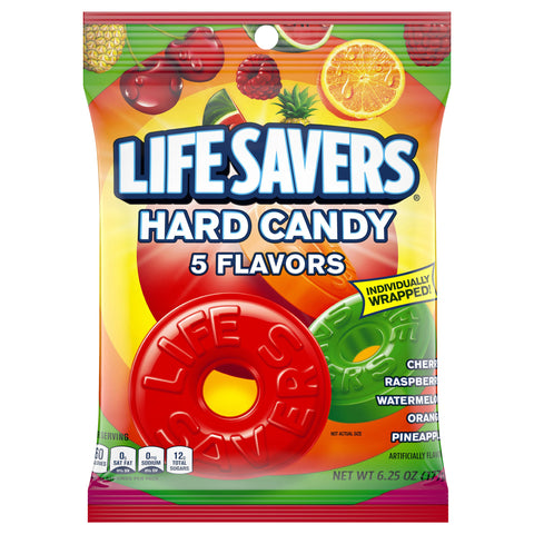 Lifesavers Hard Candy 5 Flavor 6.25 OZ