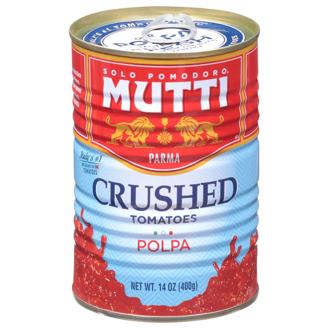 Mutti Crushed Tomatoes 14 oz - 12 Pack