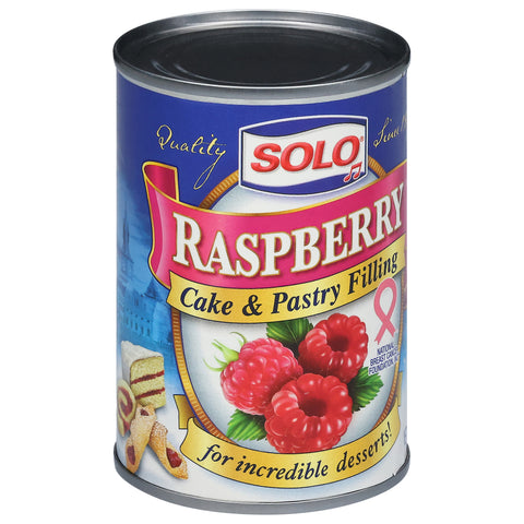Solo Raspberry Cake & Pastry Filling 12 OZ