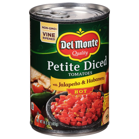 Del Monte Tomatoes Diced With Zesty Jalapenos 14.5 OZ