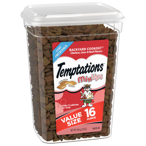Temptations Chicken, Liver & Beef Cat Treats 16 OZ