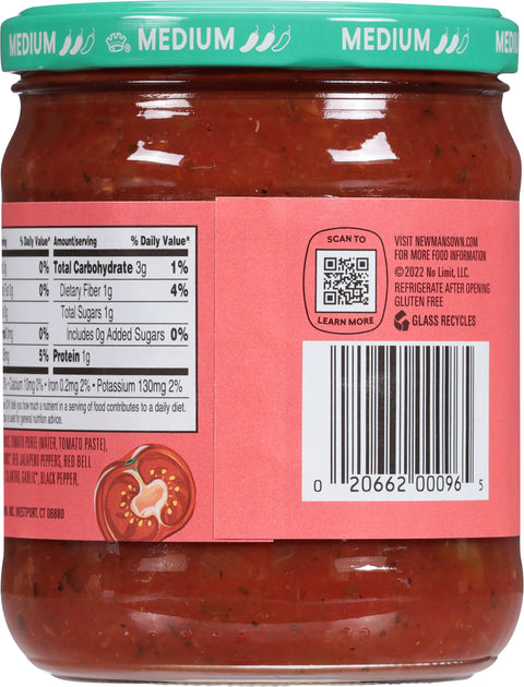 Newman's Own Medium Chunky Salsa 16 OZ