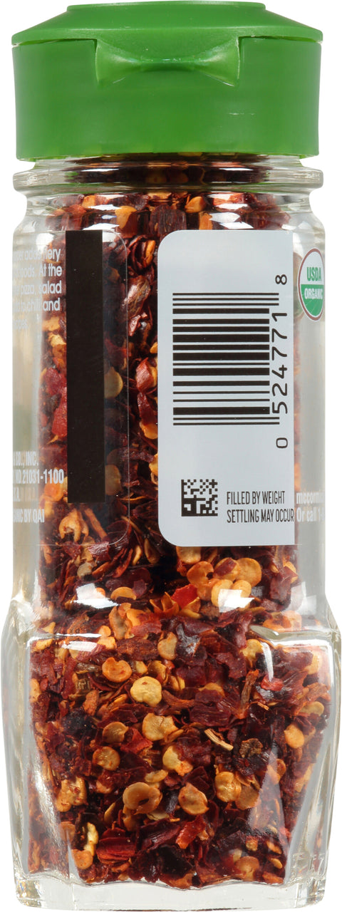 McCormick Gourmet Organic Crushed Red Pepper 1.12 OZ