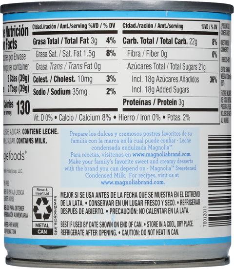 Borden Magnolia Sweetened Condensed Milk 14 OZ