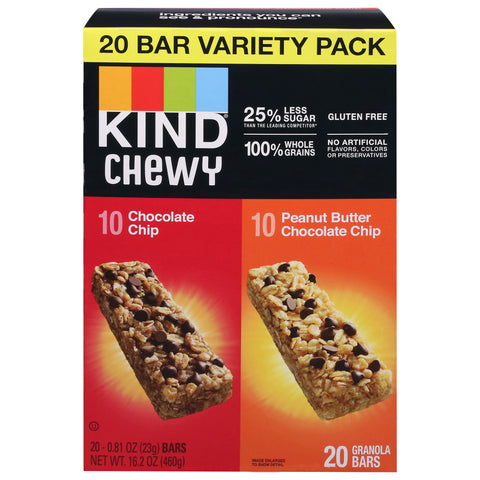 Kind Kids Chewy Granola Bars Chocolate Chip 16.2 OZ