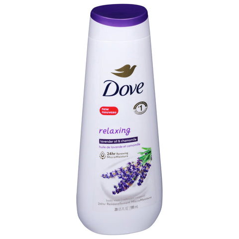 Dove Relaxing Lavender Body Wash 20 FZ