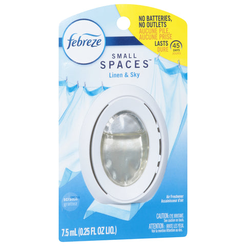 Febreze Small Spaces Linen And Sky Air Freshener 0.25 FZ