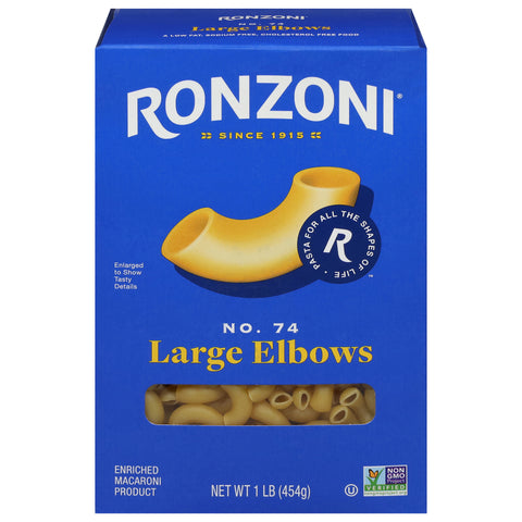 Ronzoni Large Elbows 16 OZ