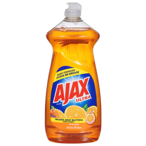 Ajax Ultra Dish Orange Liquid Dish Soap 28 FZ
