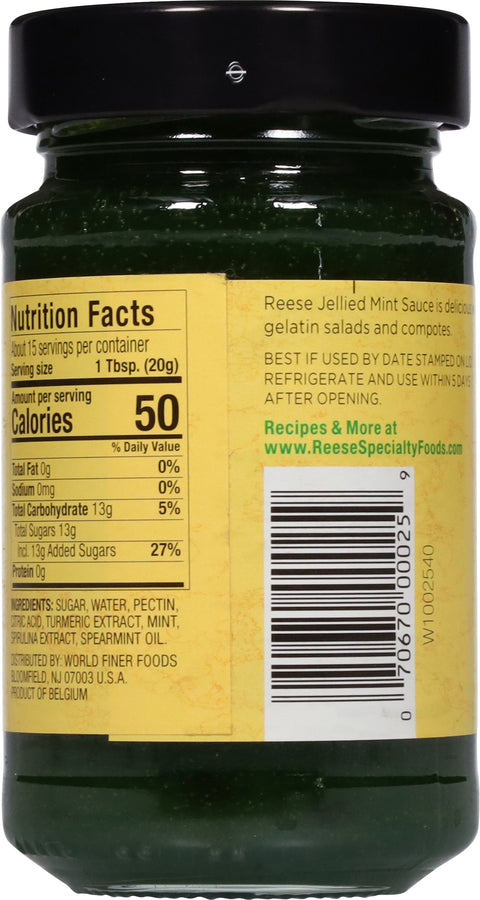 Reese Jellied Mint Sauce With Leaves 10.4 OZ