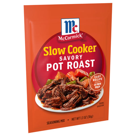 McCormick Slow Cooker Seasoning Pot Roast - 1.3 OZ 12 Pack