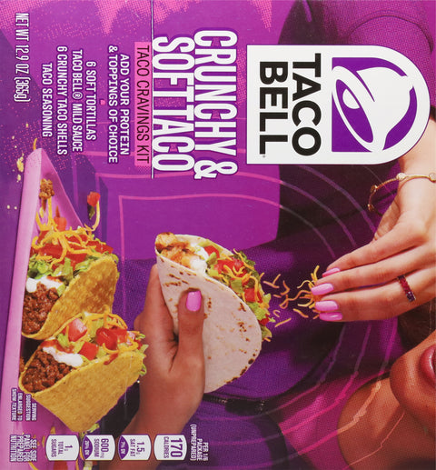Taco Bell Dinner Kit 12.77 OZ
