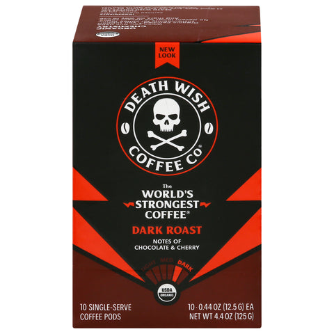Death Wish Death Cups Organic Coffee 4.2 OZ