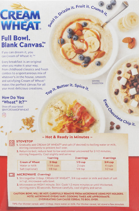 Cream Of Wheat 2 1/2 Minute 28 OZ