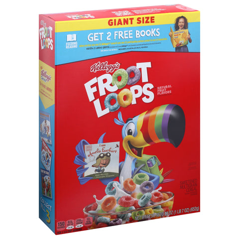 Kellogg's Froot Loops Cereal 23 OZ