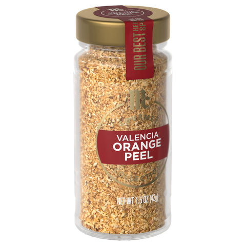 McCormick Gourmet Valencia Orange Peel - 1.5 OZ 3 Pack