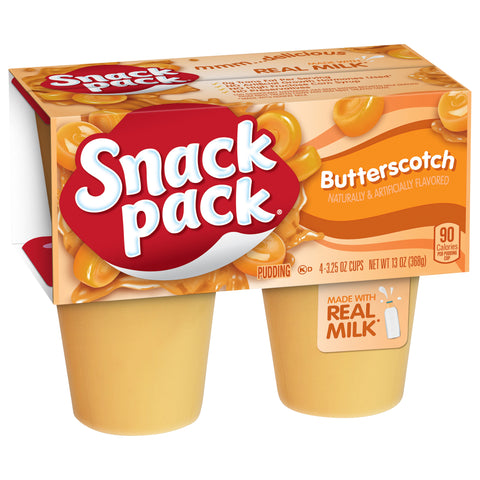 Snack Pack Pudding Butterscotch 13 OZ