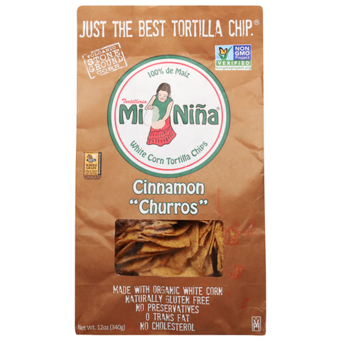 Mi Nina Cinnamon Churros Tortilla Chips 12 OZ